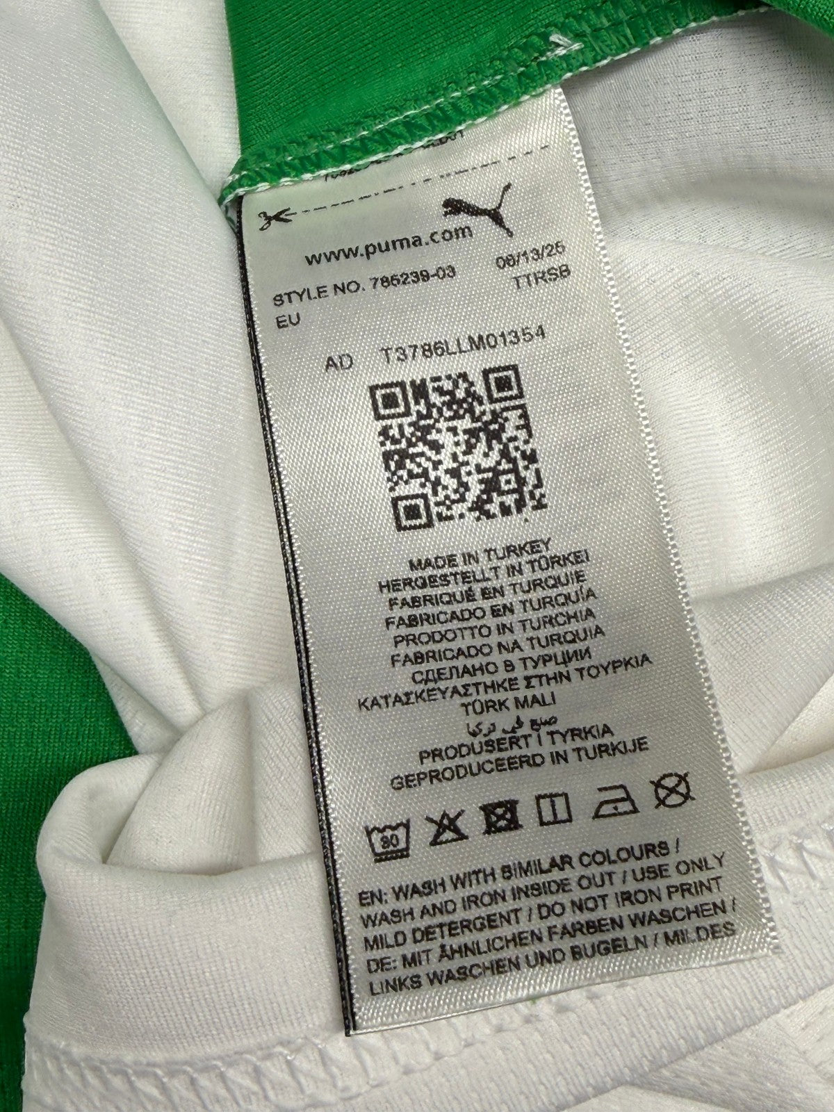 Maglia calcio US SASSUOLO Berardi #10 Serie A 2025 2026 Puma PLAYER VERSION