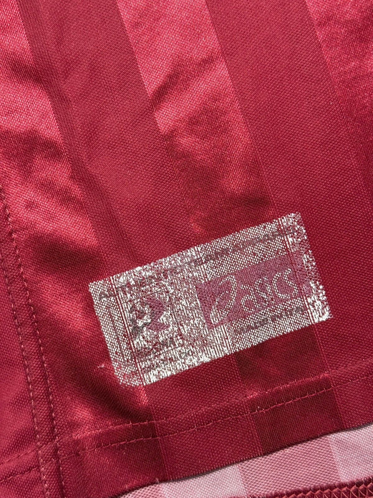 Maglia calcio vintage Reggina Asics 2002 2003 NAKAMURA 10 home XL Caffè Mauro