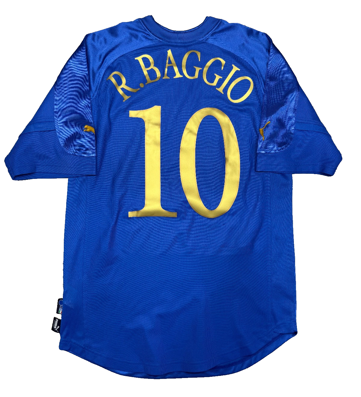 maglia calcio vintage Roberto Baggio Last Game Italy italia Puma 2004 L