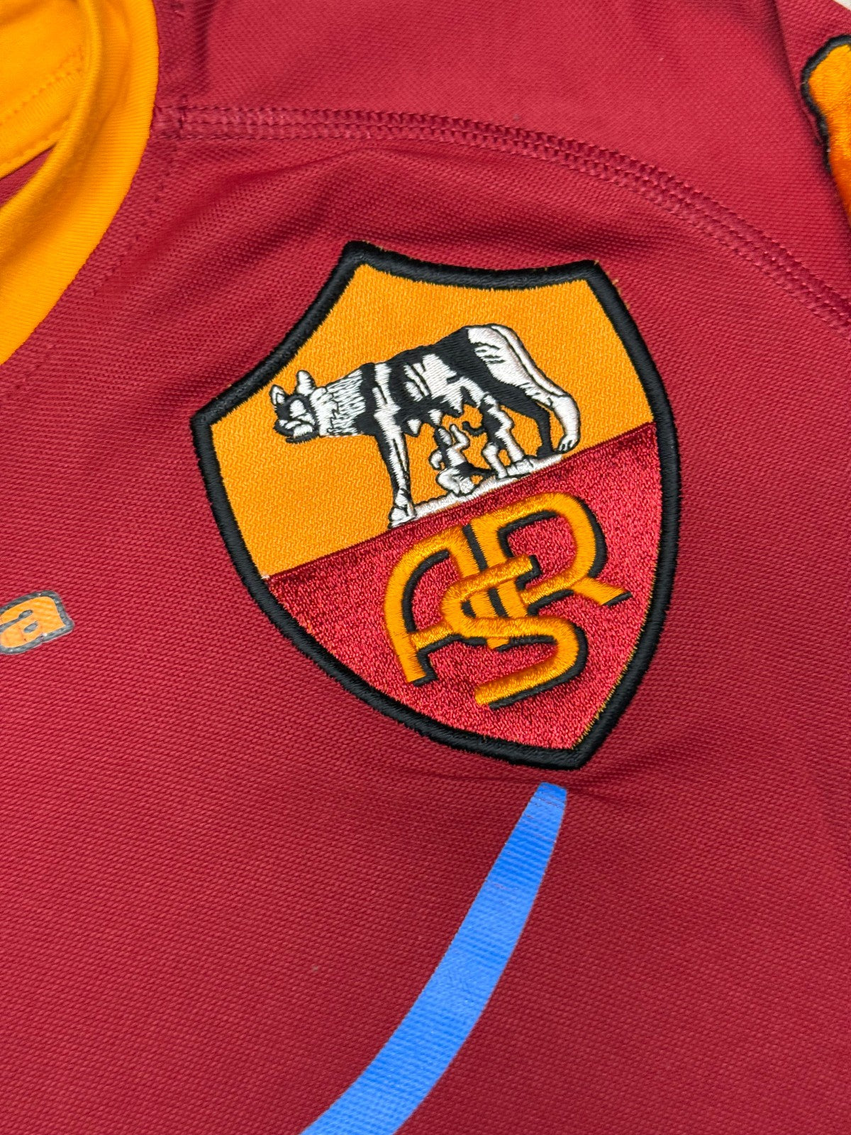 Maglia calcio Roma vintage Totti  Kappa 2007 2008 Wind Serie A M home Jersey