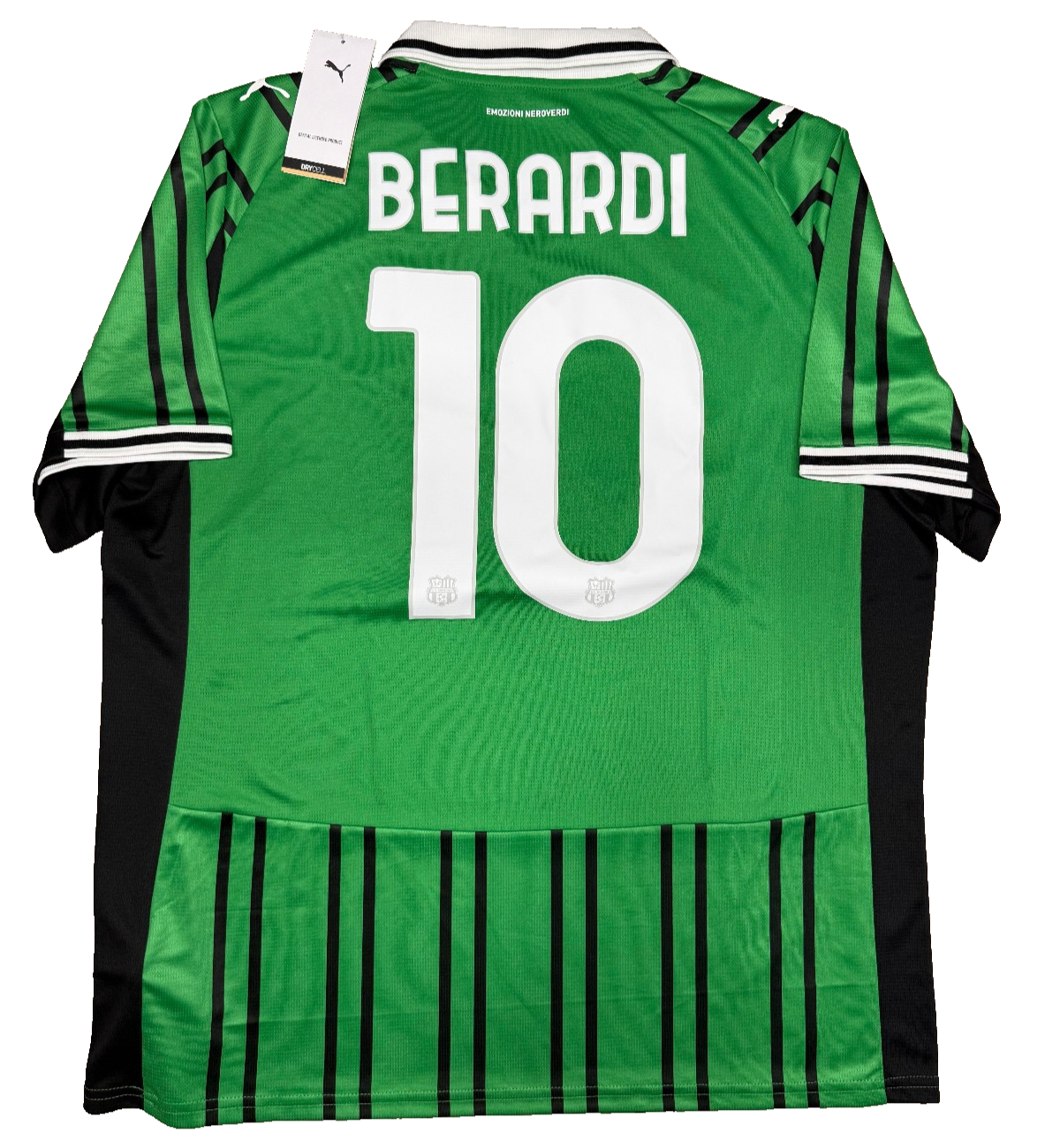 Maglia calcio US SASSUOLO Berardi #10 Serie A 2025 2026 Puma PLAYER VERSION