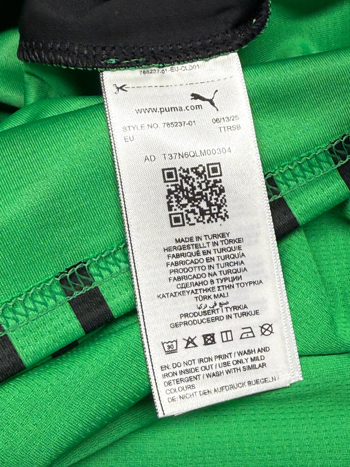 Maglia calcio US SASSUOLO Berardi #10 Serie A 2025 2026 Puma PLAYER VERSION