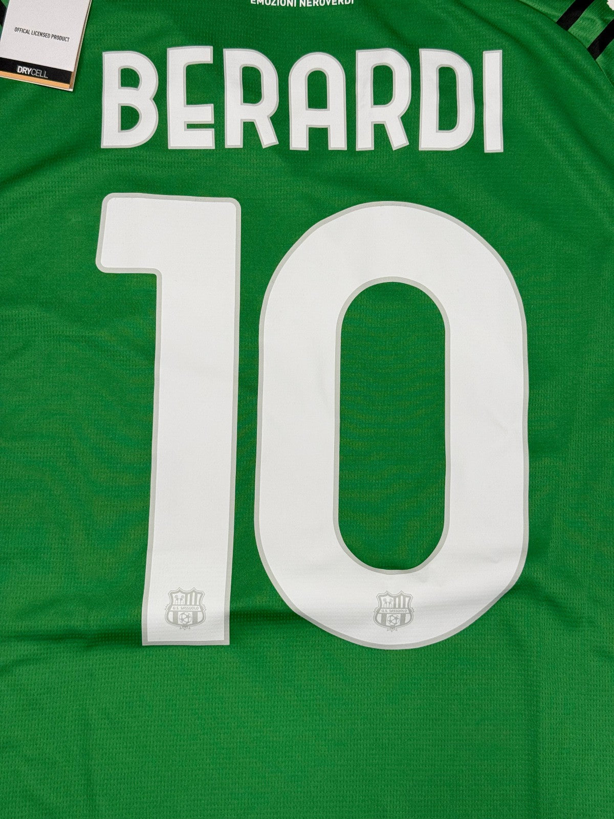 Maglia calcio US SASSUOLO Berardi #10 Serie A 2025 2026 Puma PLAYER VERSION