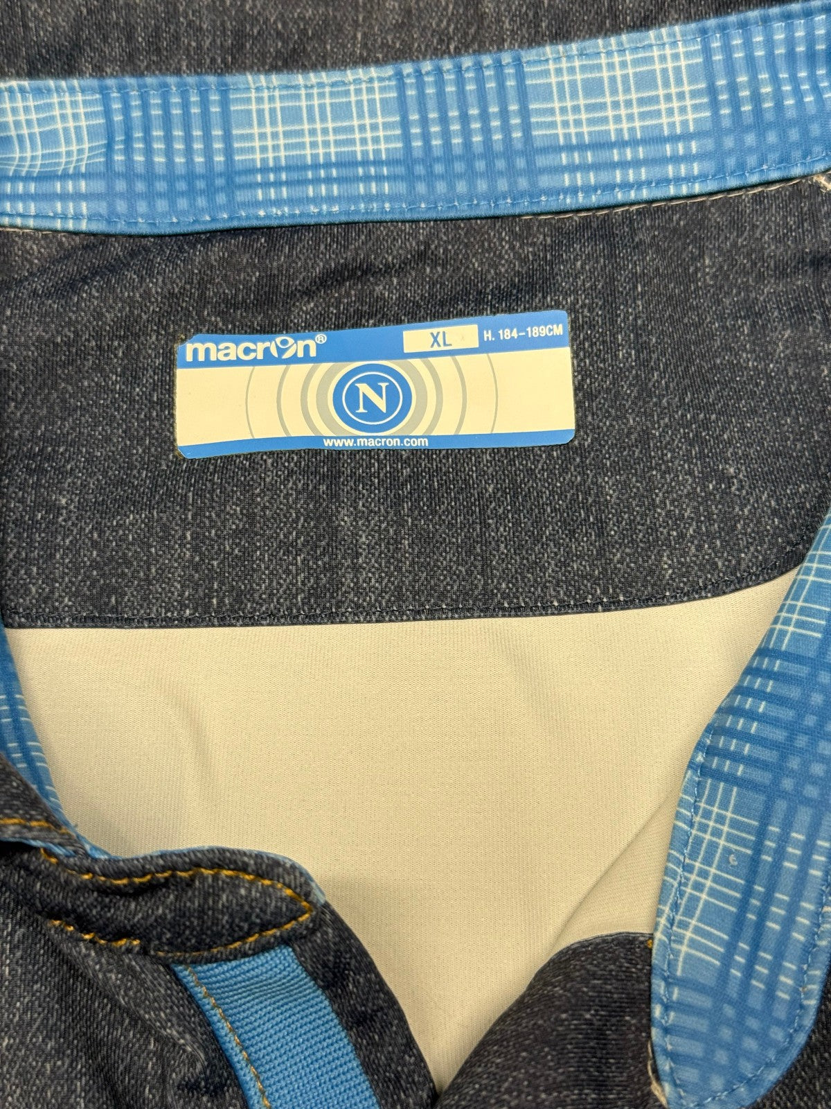 maglia calcio vintage Napoli away Jeans 2014 2015 Hamsik home XL