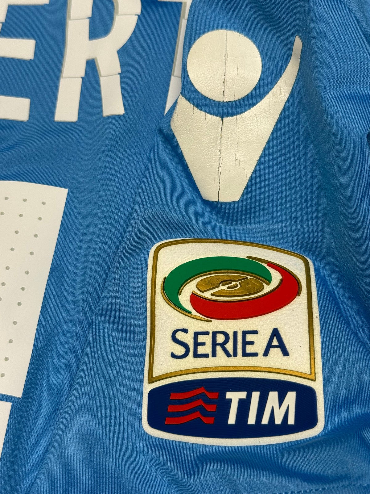 maglia calcio vintage Napoli SERIE A 2014 2015 MERTENS #14 home S