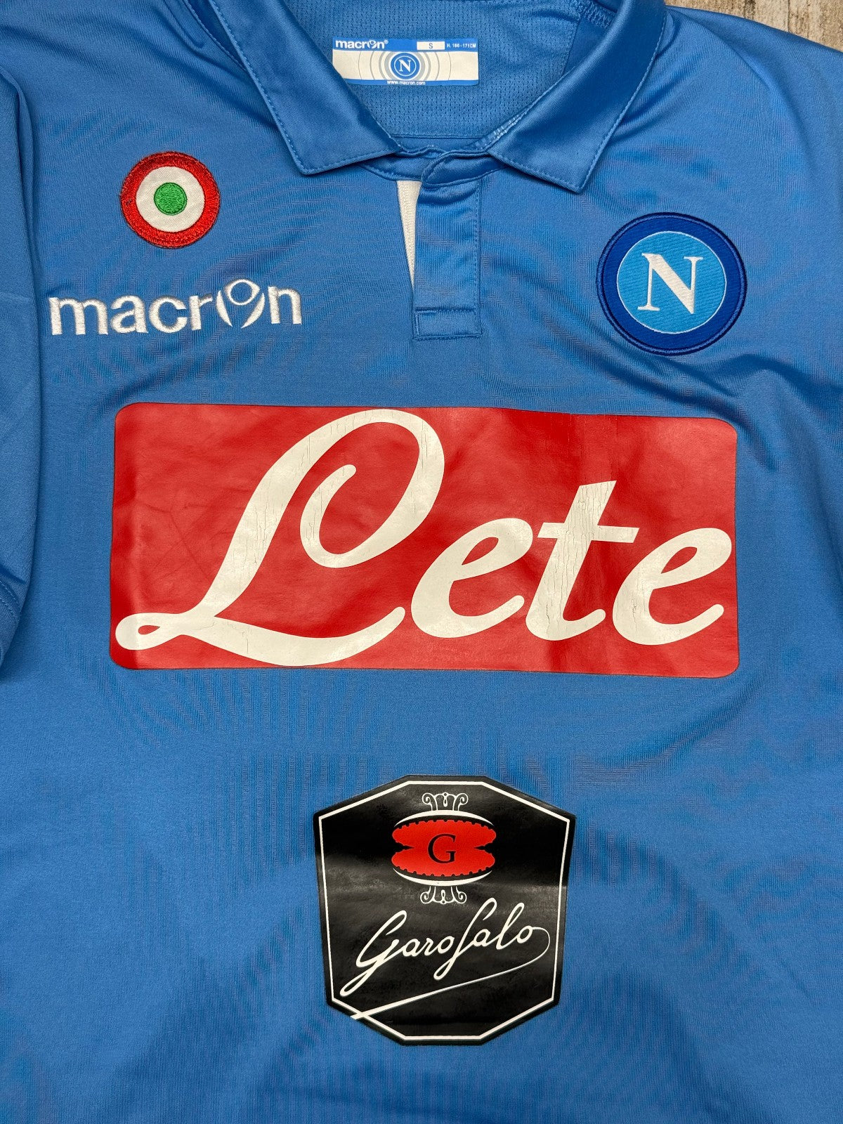 maglia calcio vintage Napoli SERIE A 2014 2015 MERTENS #14 home S