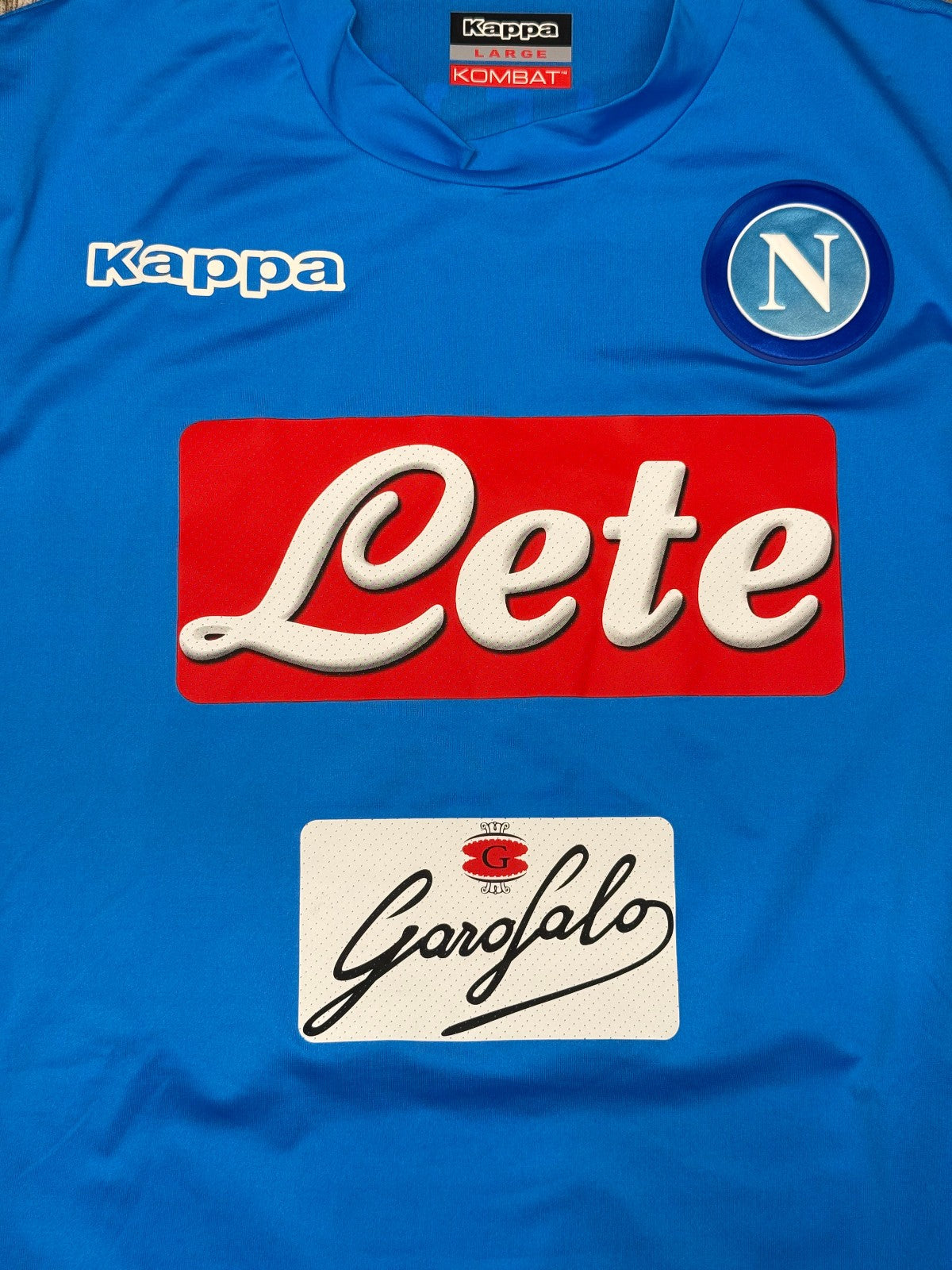 Maglia Calcio Napoli Jersey 2016-17 CALLEJON Lete Serie A KAPPA L Kimbo