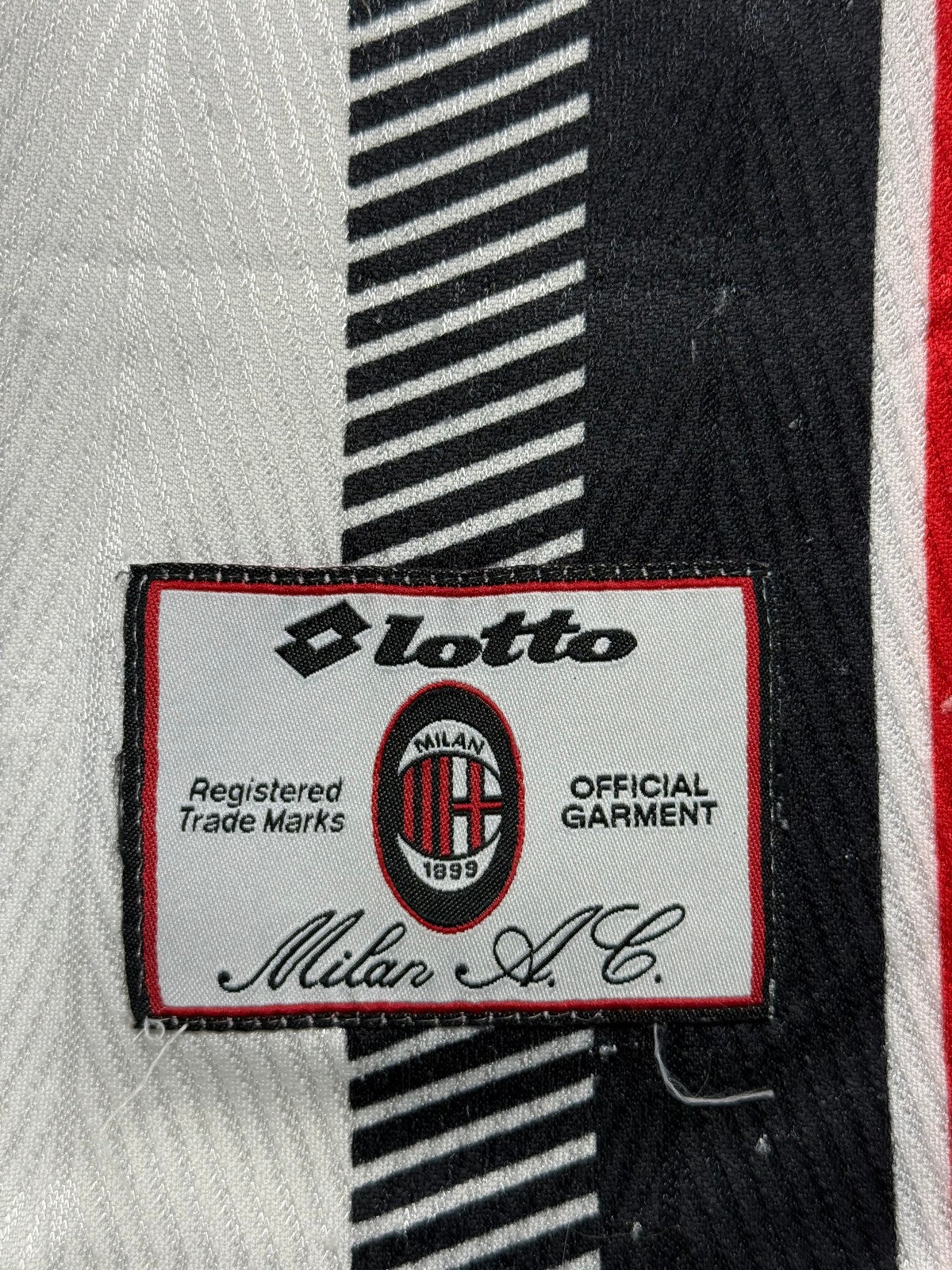 maglia calcio vintage AC Milan Maldini 1997 1998 scudetto Opel M player