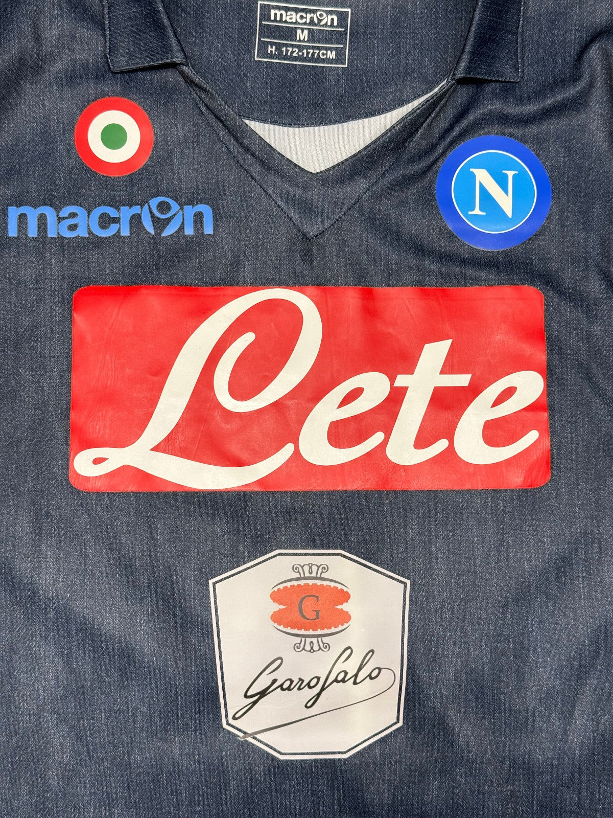 maglia calcio vintage Napoli away Jeans 2014 2015 Hamsik M FAN VERSION