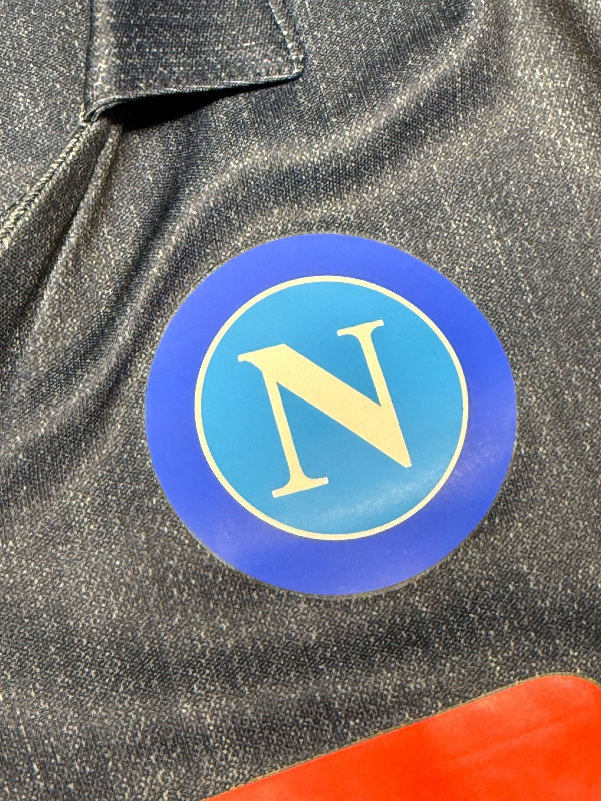 maglia calcio vintage Napoli away Jeans 2014 2015 Hamsik M FAN VERSION