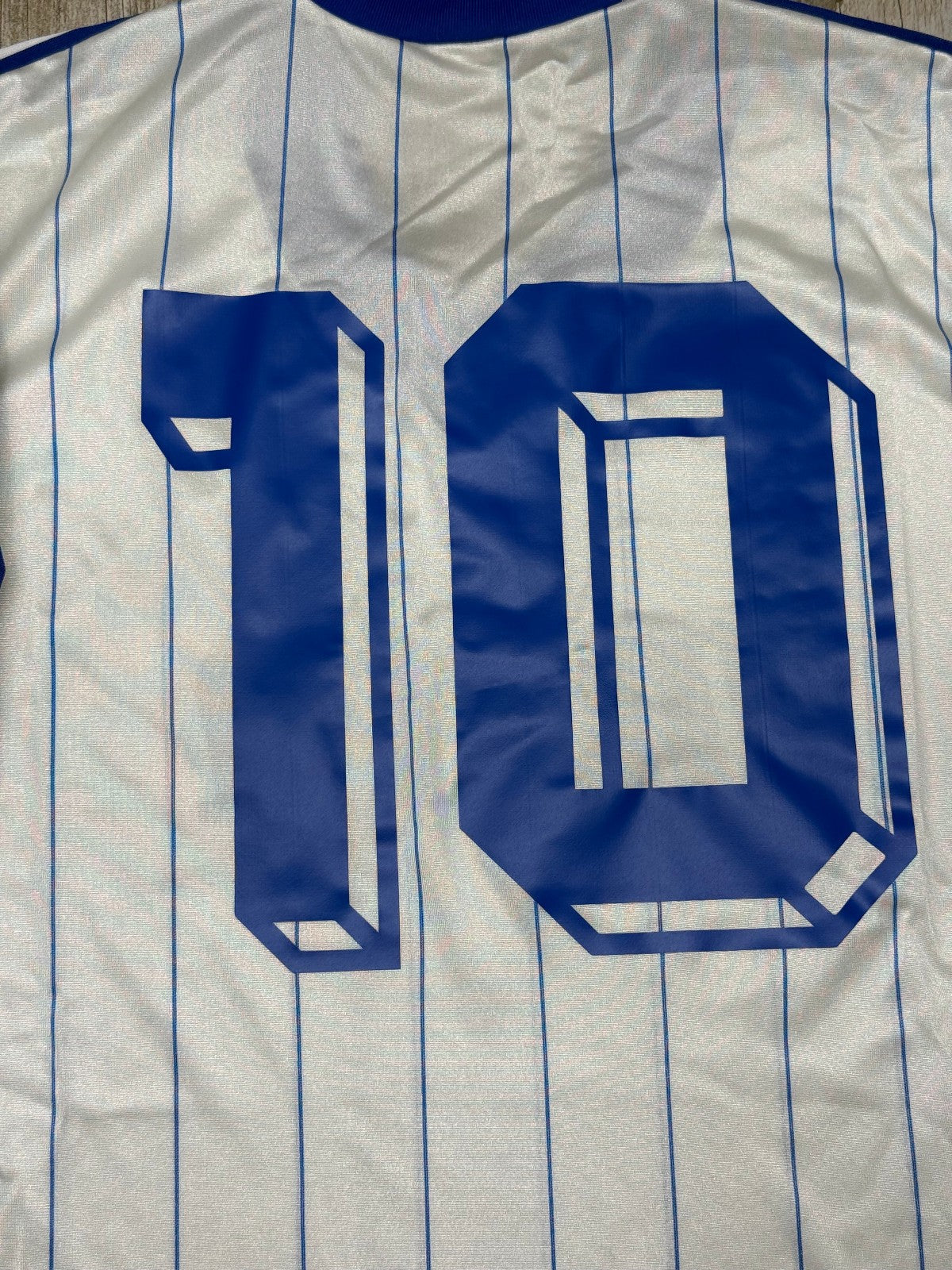 shirt calcio adidas vintage ventex jersey COMO Dirceu #10 1983-1984