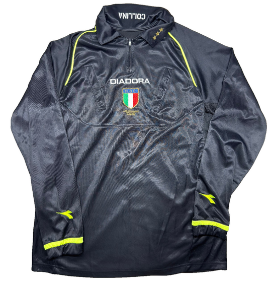 maglia arbitro figc Collina diadora 2004 2005 ultima stagione