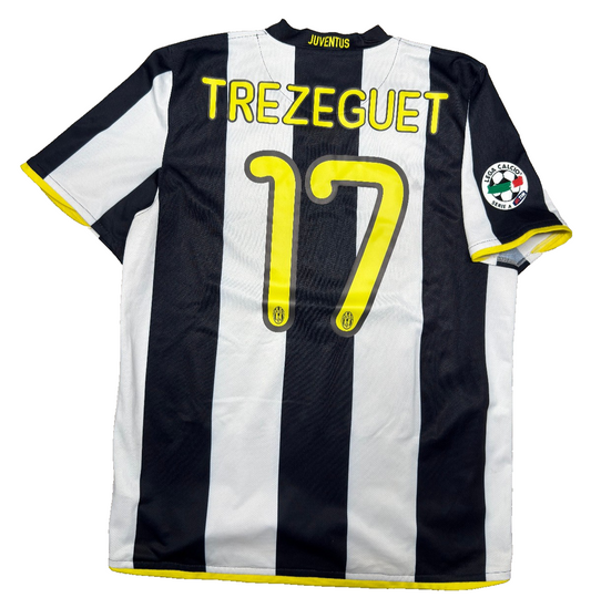 maglia calcio vintage Juventus TREZEGUET serie A 2009-10 home M NIKE