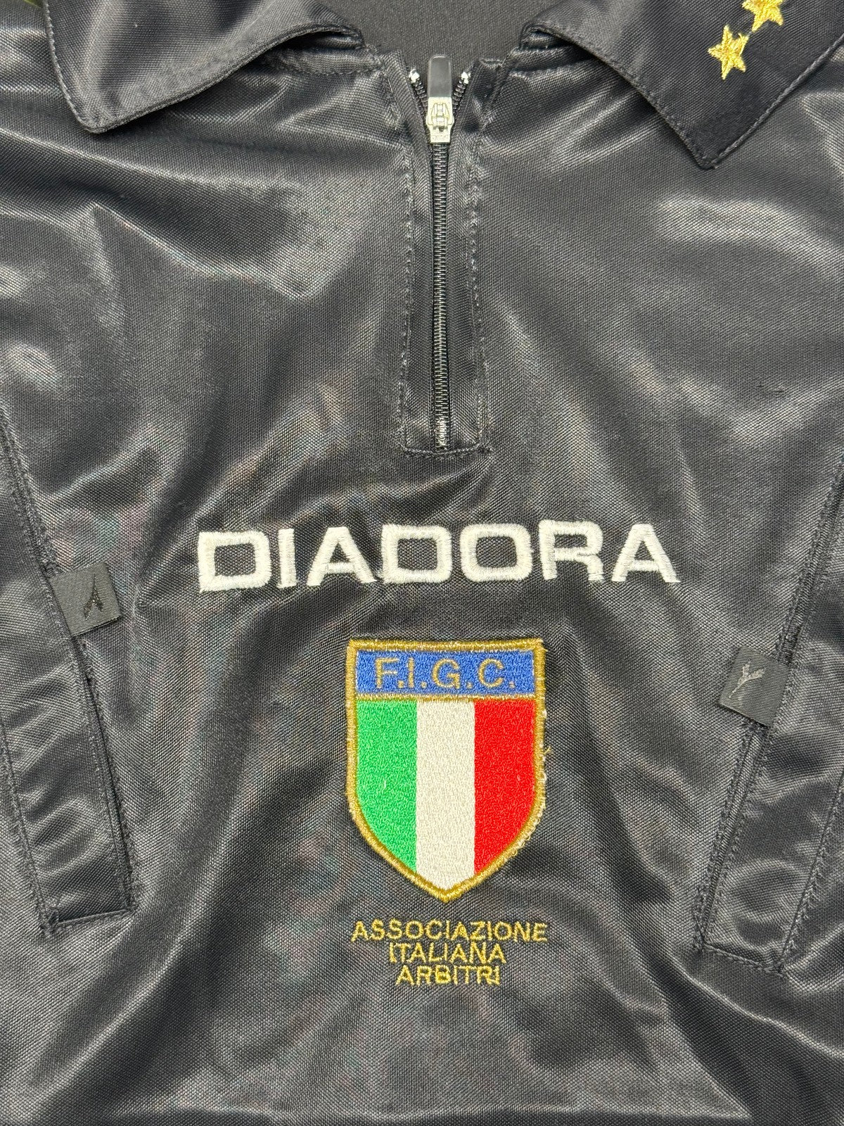 maglia arbitro figc Collina diadora 2004 2005 ultima stagione