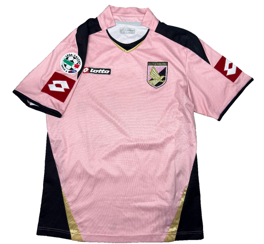 maglia calcio vintage Palermo CAVANI 2007 2008 Lotto M home