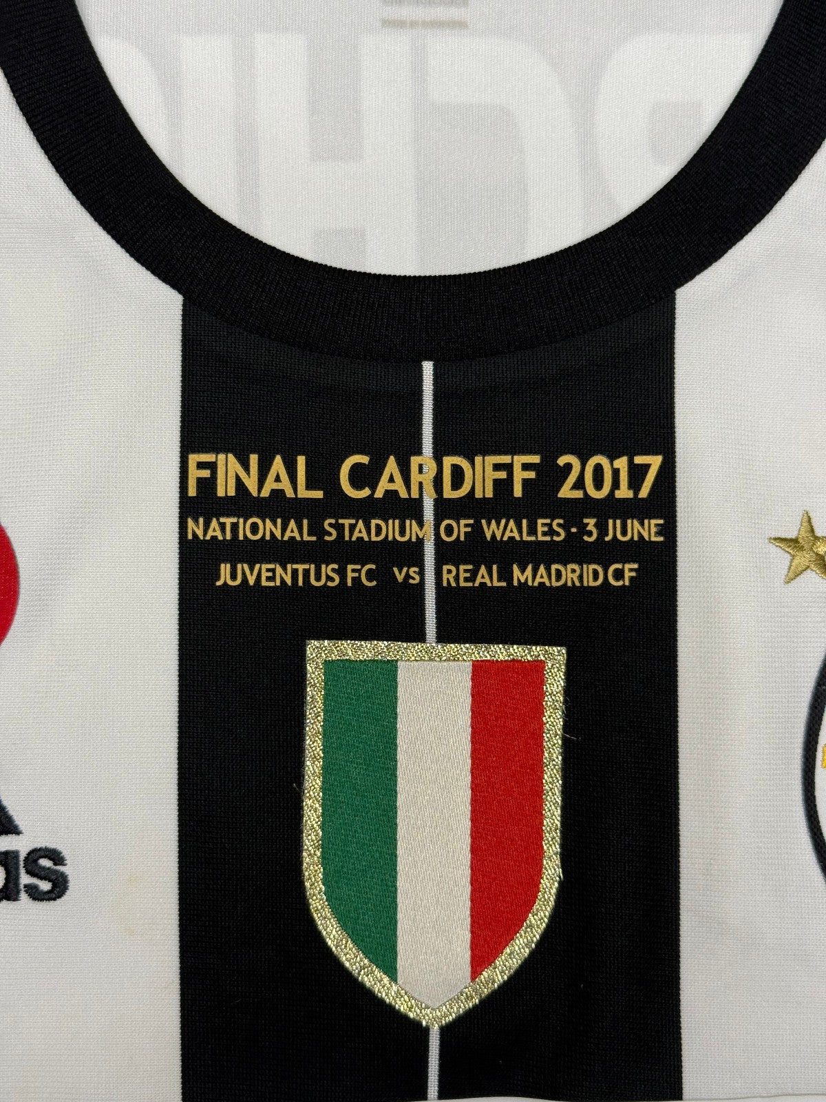 maglia calcio vintage MARCHISIO FINAL CARDIFF juventus Climacool L 2016-17 UCL