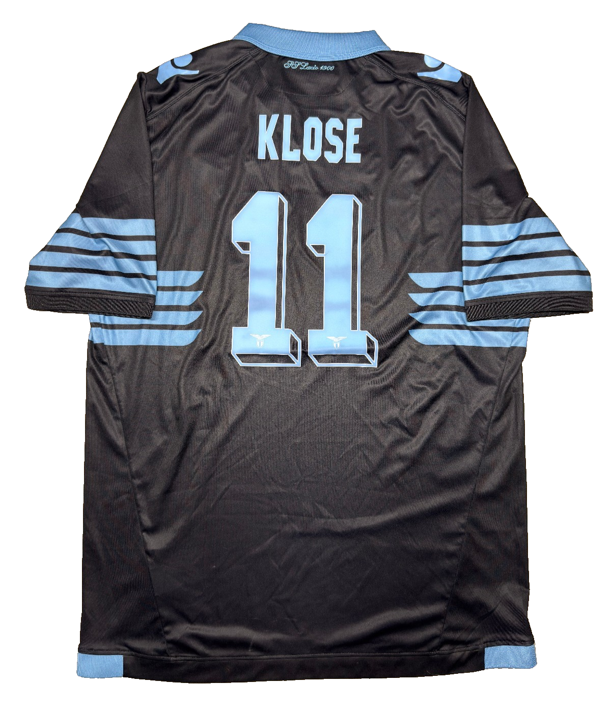 maglia calcio vintage lazio macron calcio KLOSE #DANKEMIRO bandiera 2015 2016