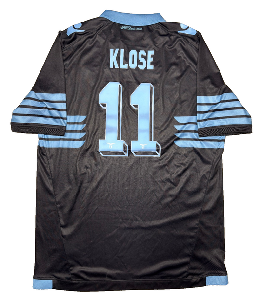 maglia calcio vintage lazio macron calcio KLOSE #DANKEMIRO bandiera 2015 2016