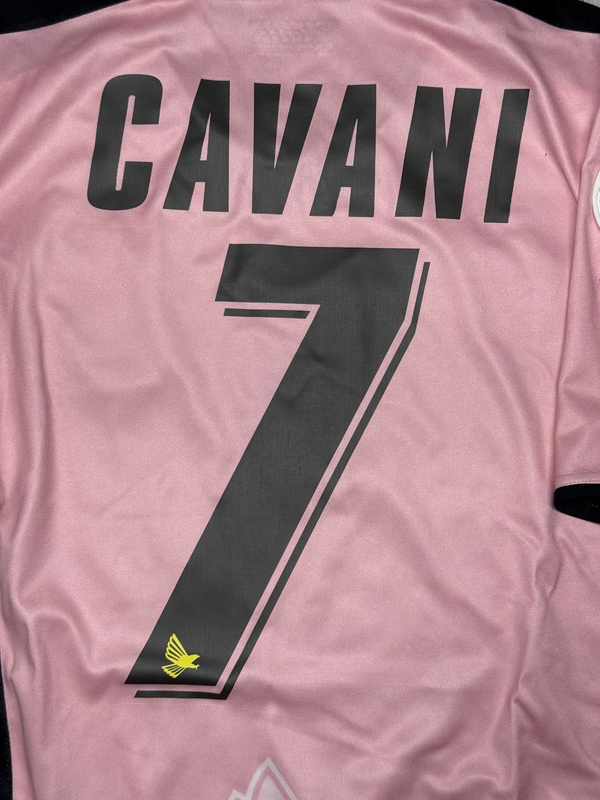 maglia calcio vintage Palermo CAVANI 2007 2008 Lotto M home