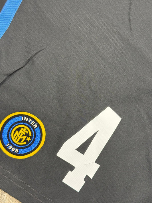 FC Inter Milan vintage calcio shorts pantaloncini Nike 2006 2007 ZANETTI #4