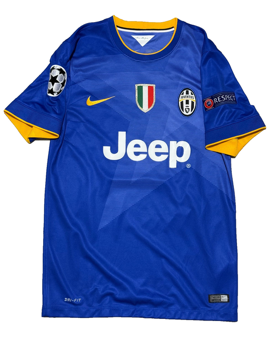 maglia calcio vintage Nike Juventus TEVEZ Champions League 2014-2015 S Jeep