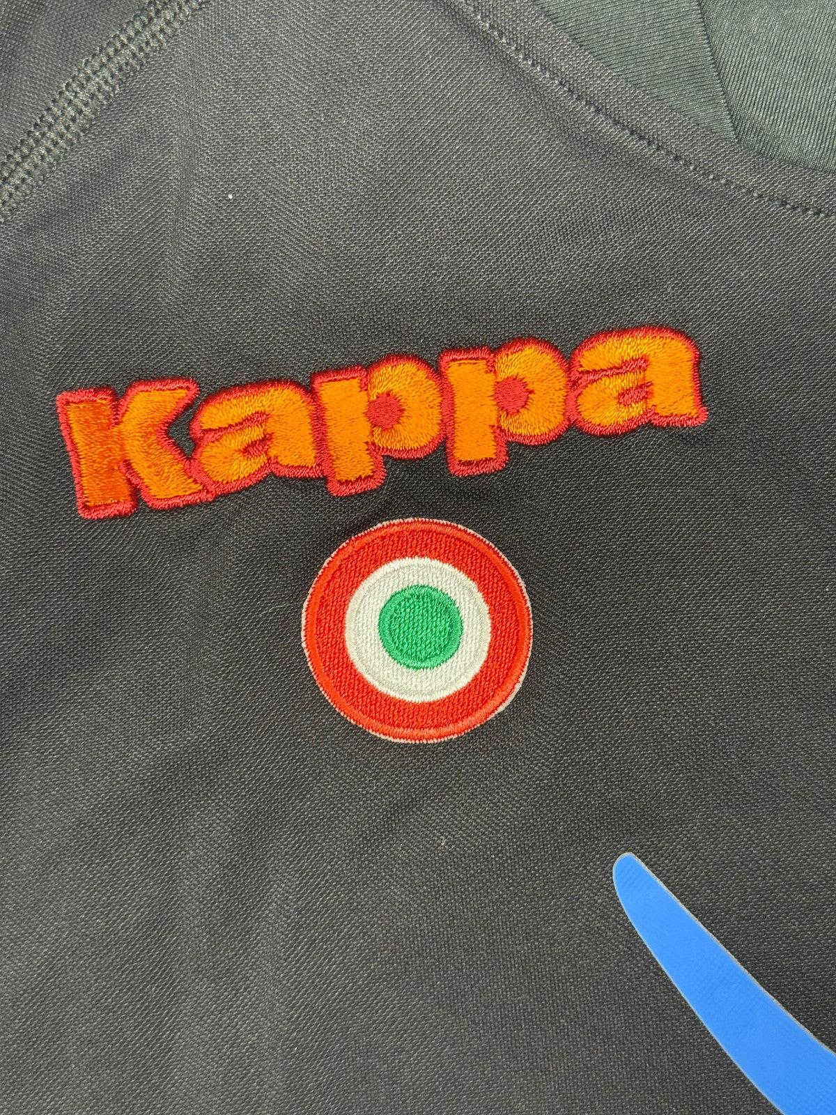 maglia calcio vintage AS Roma JUAN 2008 2009 UCL v ARSENAL kappa Wind XL