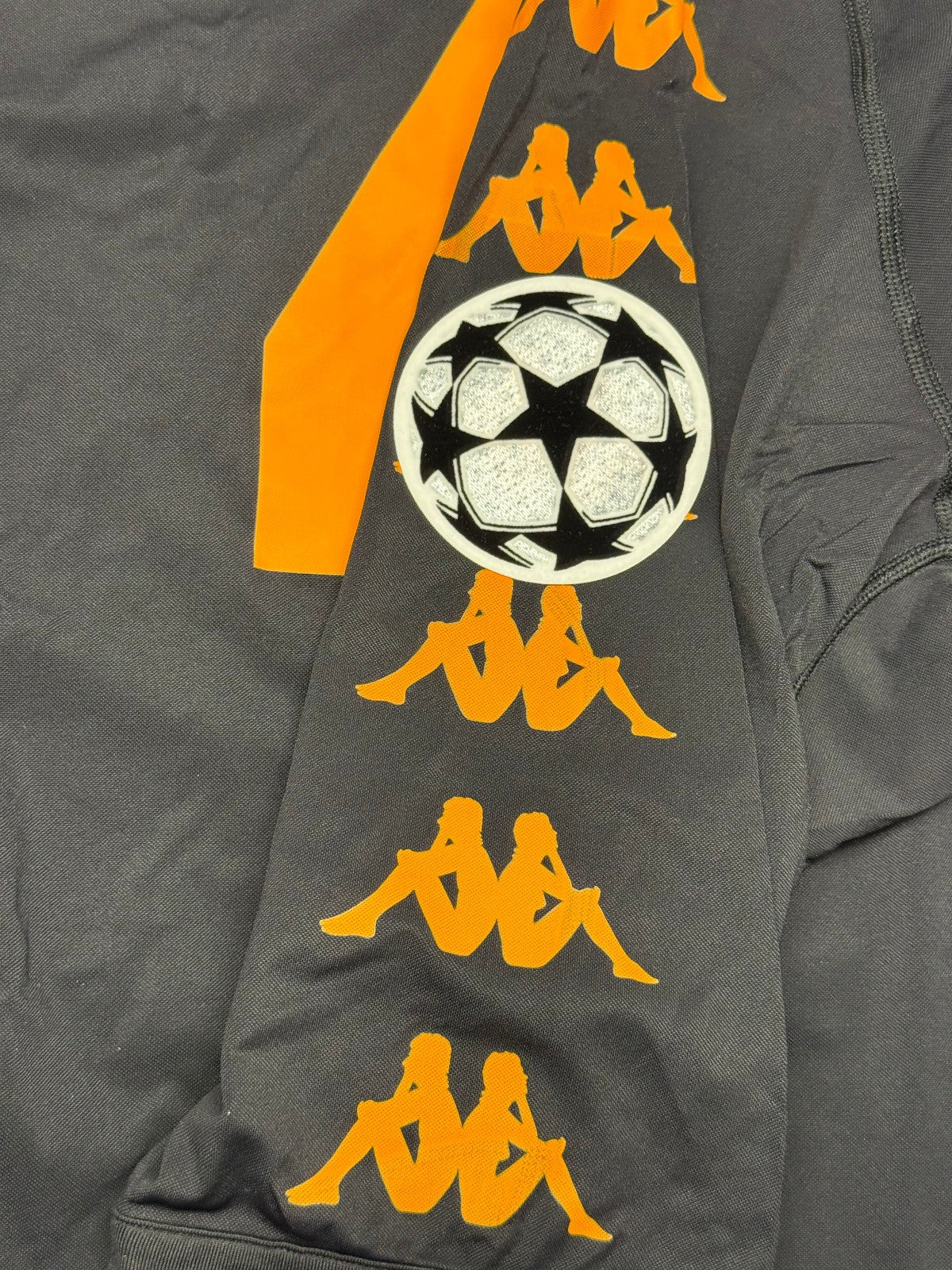 maglia calcio vintage AS Roma JUAN 2008 2009 UCL v ARSENAL kappa Wind XL