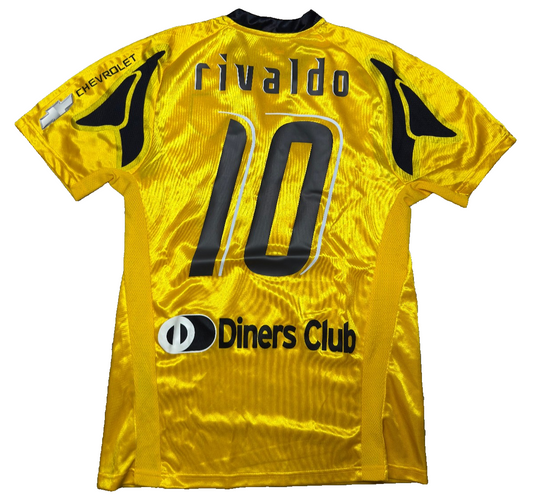 maglia calcio vintage AEK Atene RIVALDO PUMA 2006 2007 LG Chevrolet M home