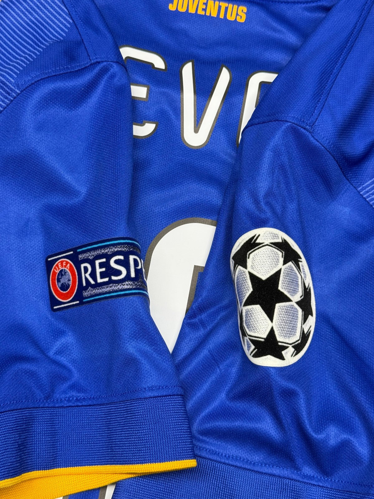 maglia calcio vintage Nike Juventus TEVEZ Champions League 2014-2015 S Jeep