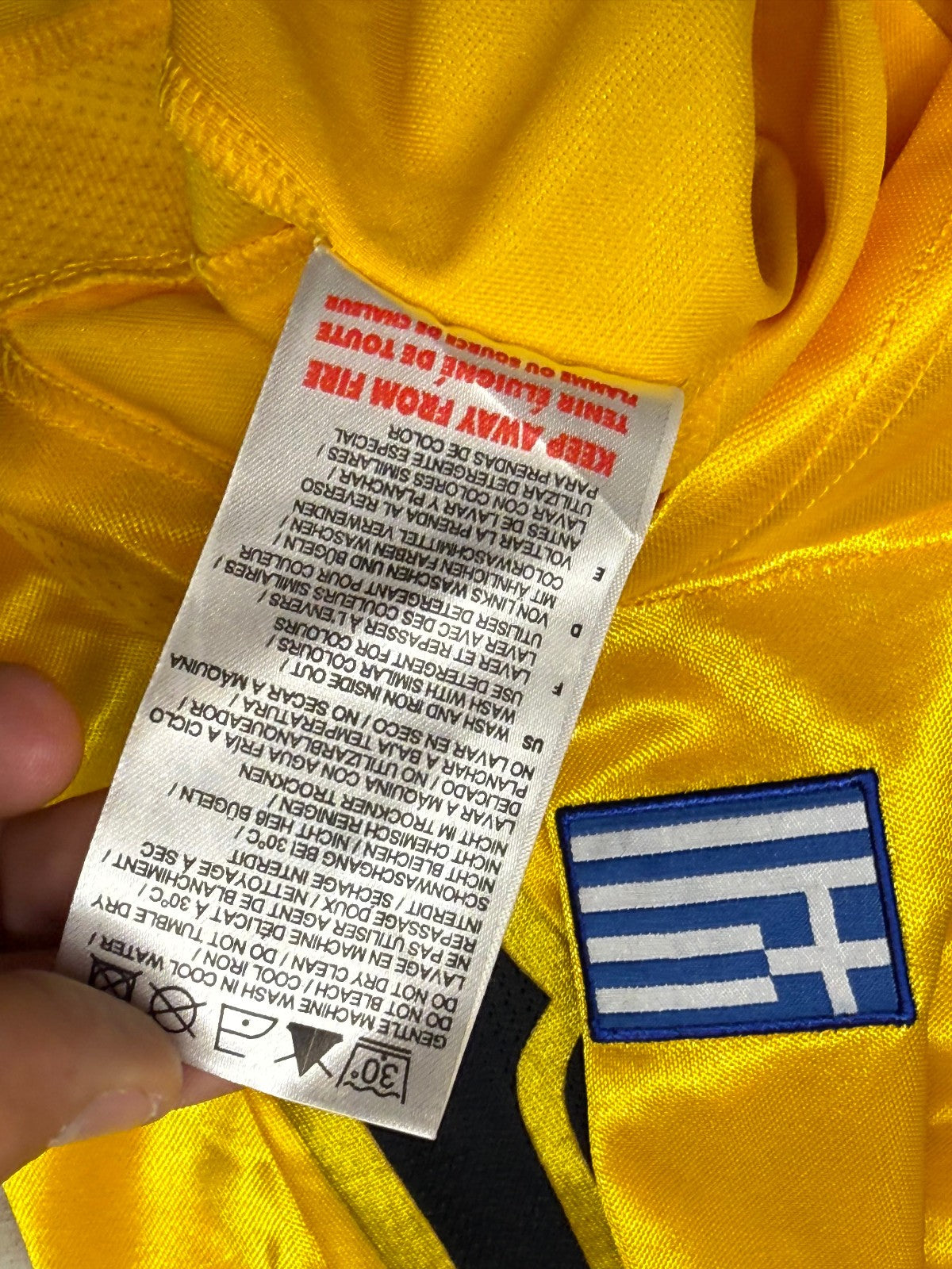 maglia calcio vintage AEK Atene RIVALDO PUMA 2006 2007 LG Chevrolet M home