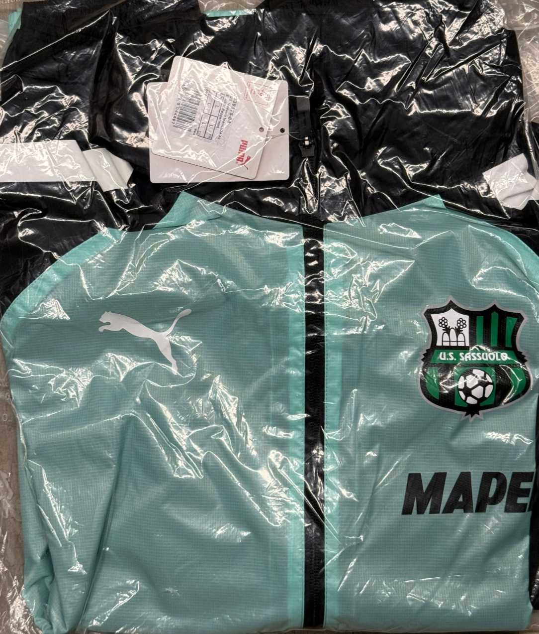 Sassuolo Training Rain Jacket 2025/26 puma calcio antipioggia