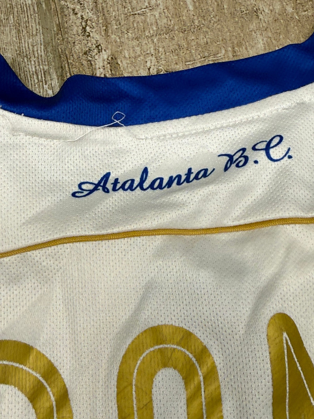 maglia calcio Atalanta DONI 2008 2009 Sit-in vintage Dahiatsu Erreà SERIE A