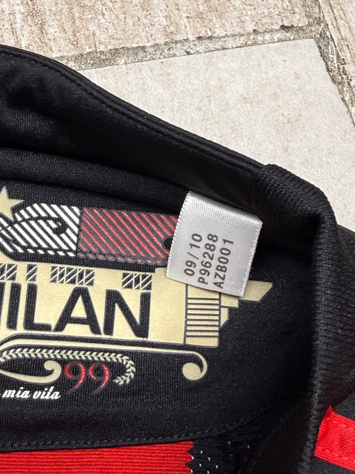 maglia calcio vintage AC Milan RONALDINHO L 2010 2011 SCUDETTO Adidas Climacool