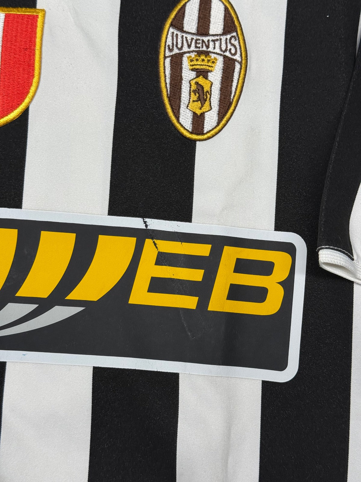 maglia calcio vintage Del Piero Juventus 2003 2004 Serie A Nike Fastweb home S