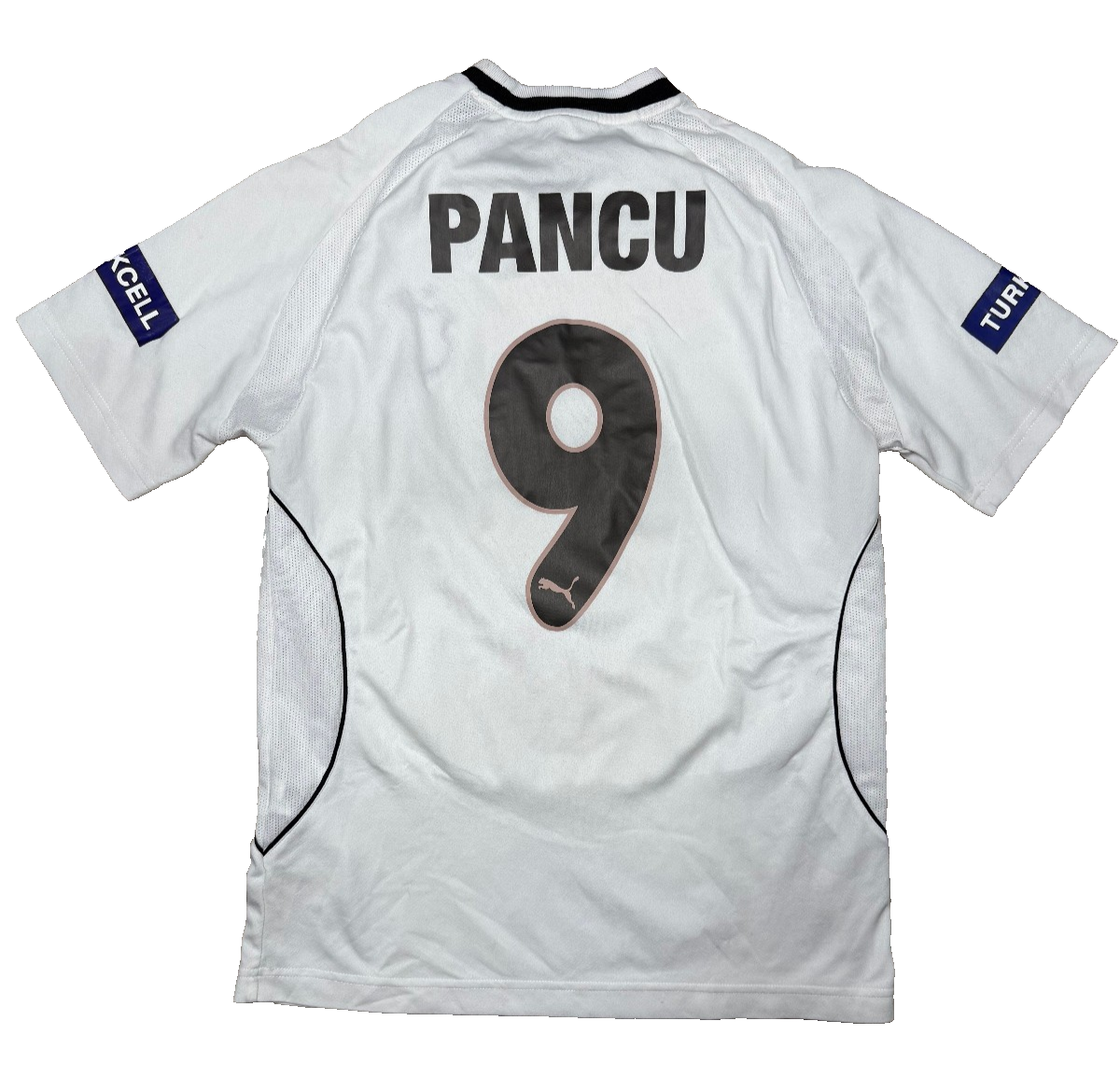 maglia calcio vintage Besiktas 2003 2004 PANCU #9 away PUMA Turkcell Turkey L