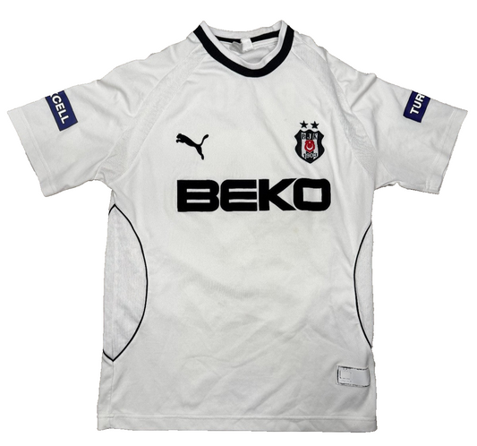 maglia calcio vintage Besiktas 2003 2004 PANCU #9 away PUMA Turkcell Turkey L