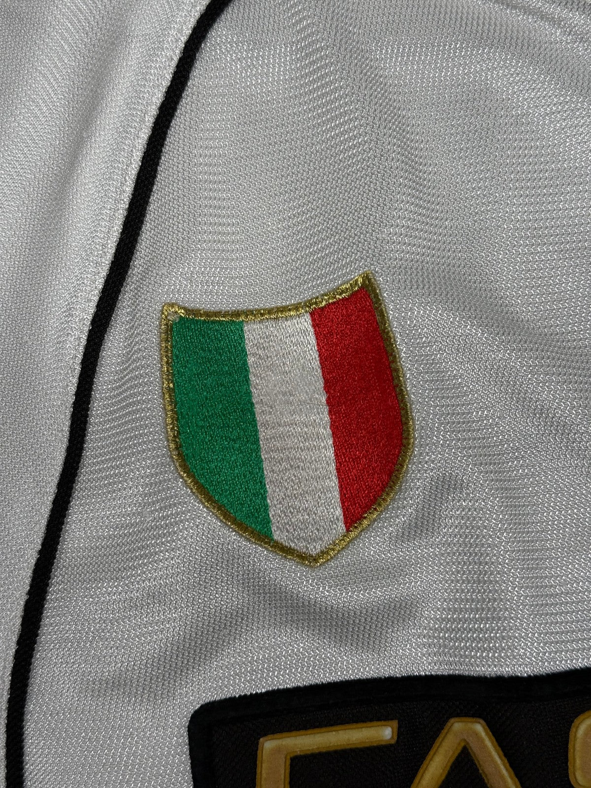 maglia calcio vintage juventus 2002 2003 DEL PIERO Fastweb away XL  shirt
