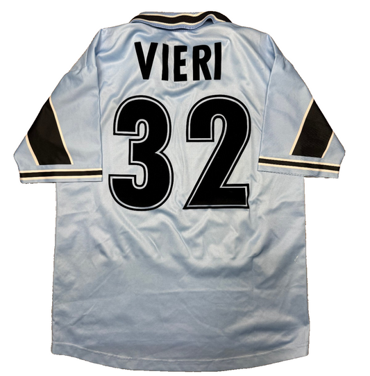 maglia calcio vintage SS Lazio Puma Cirio 1999 2000 Scudetto VIERI FAN version