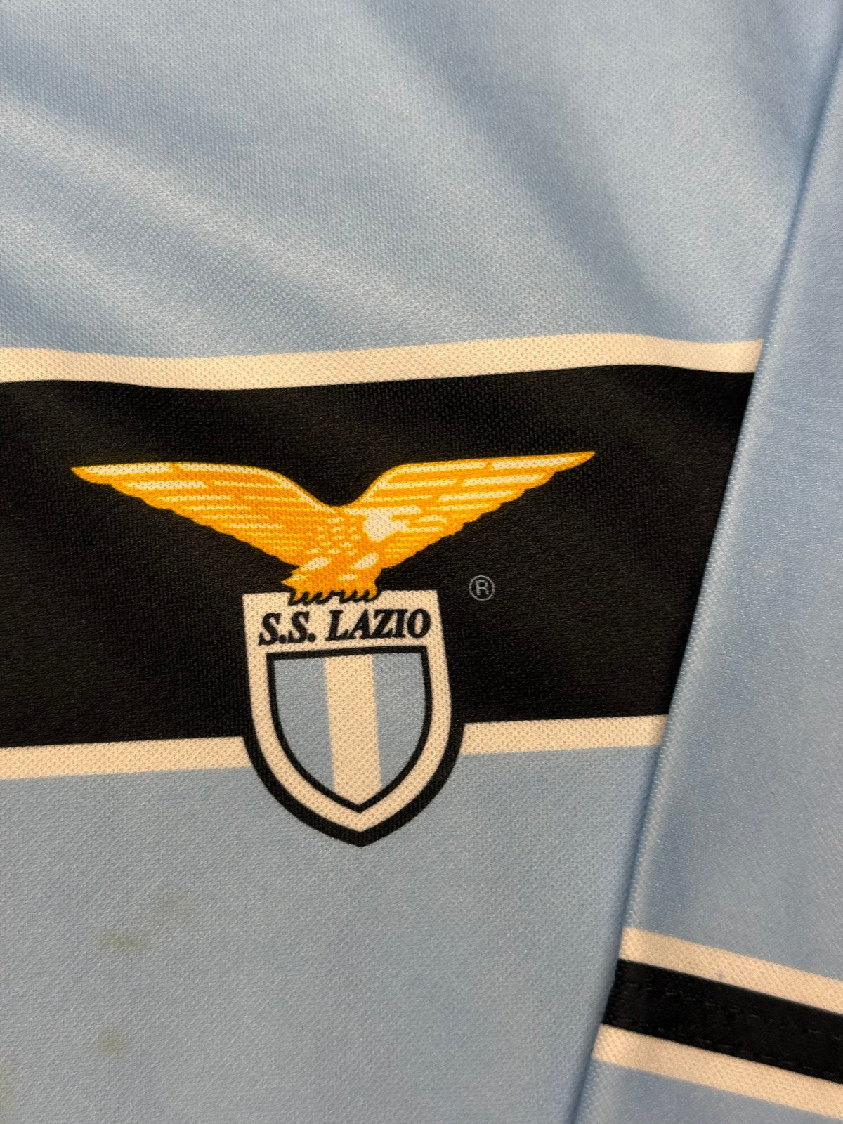 maglia calcio vintage SS Lazio Puma Cirio 1999 2000 Scudetto NESTA FAN version