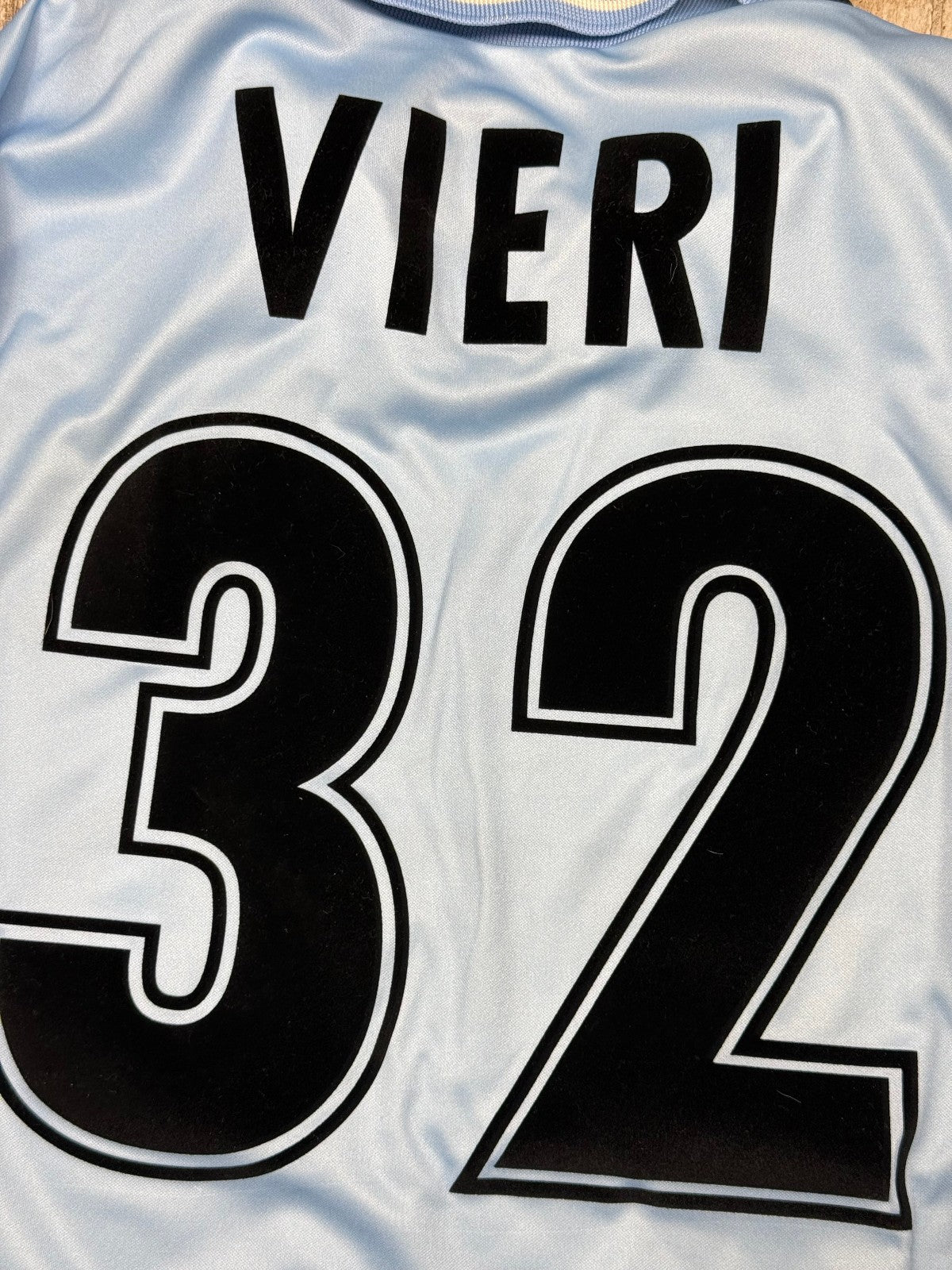maglia calcio vintage SS Lazio Puma Cirio 1999 2000 Scudetto VIERI FAN version