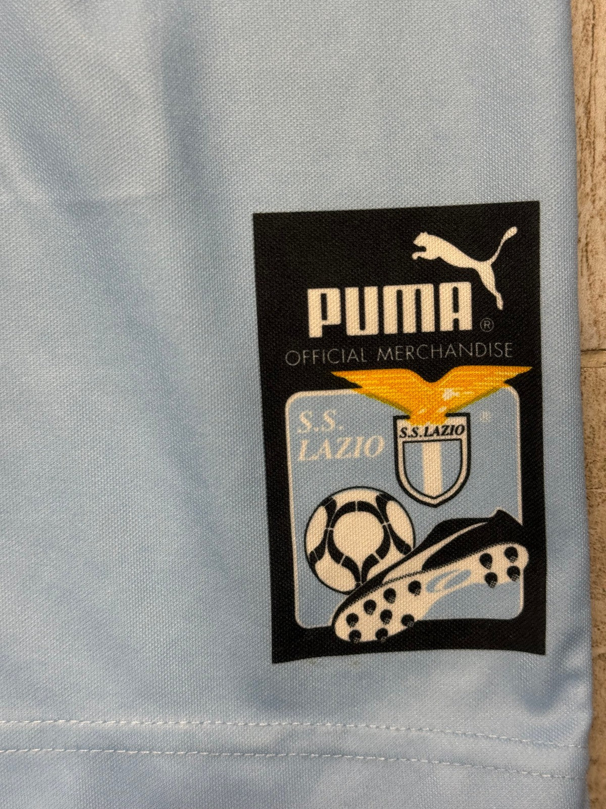 maglia calcio vintage SS Lazio Puma Cirio 1999 2000 Scudetto VIERI FAN version
