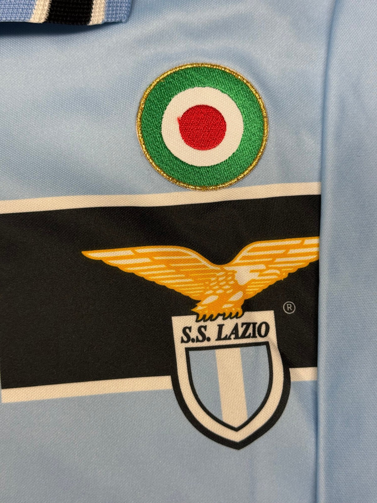 maglia calcio vintage SS Lazio Puma Cirio 1999 2000 Scudetto VIERI FAN version