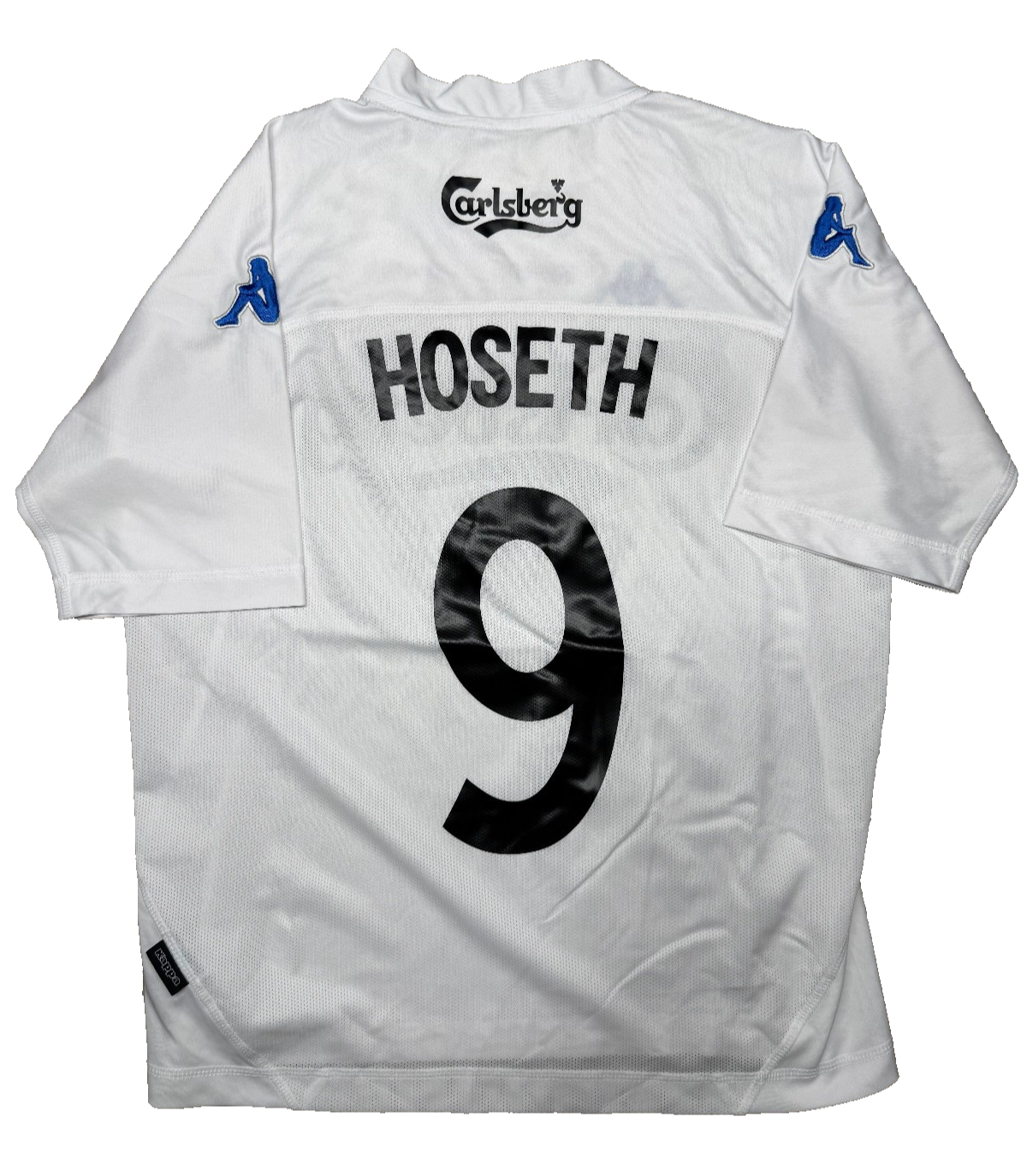 maglia calcio vintage Kappa Kobenhaven Copenaghen Carlsberg HOSETH 2004 2005 L