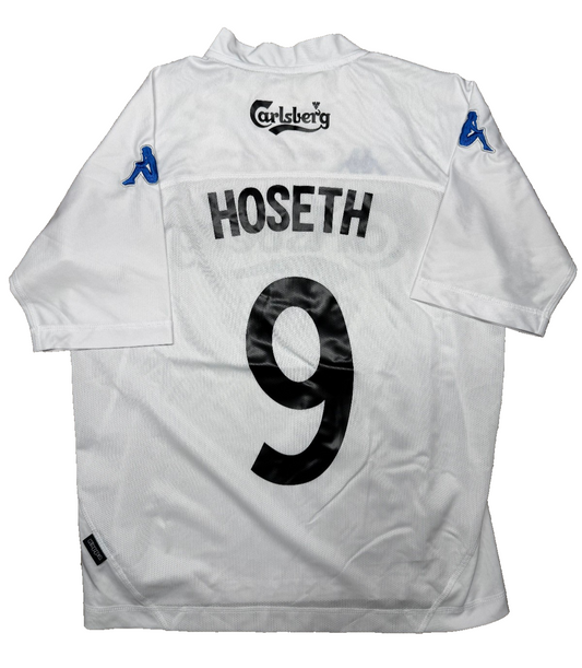 maglia calcio vintage Kappa Kobenhaven Copenaghen Carlsberg HOSETH 2004 2005 L
