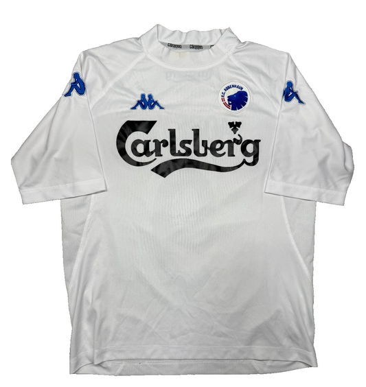 maglia calcio vintage Kappa Kobenhaven Copenaghen Carlsberg HOSETH 2004 2005 L