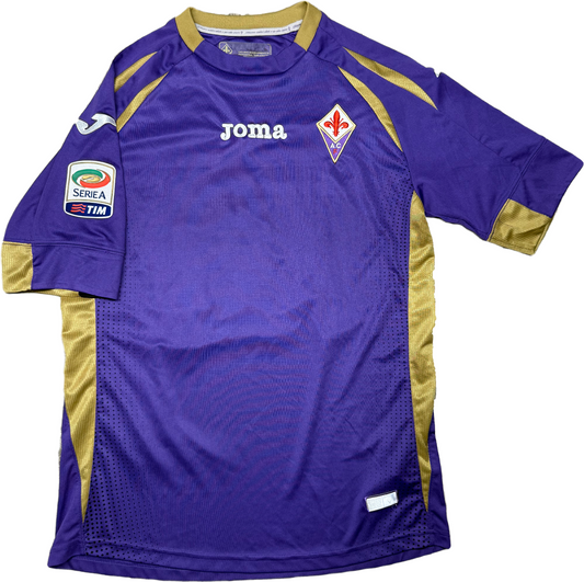 Maglia Fiorentina 2014 2015 M SALAH 74 Joma Home Serie A Viola