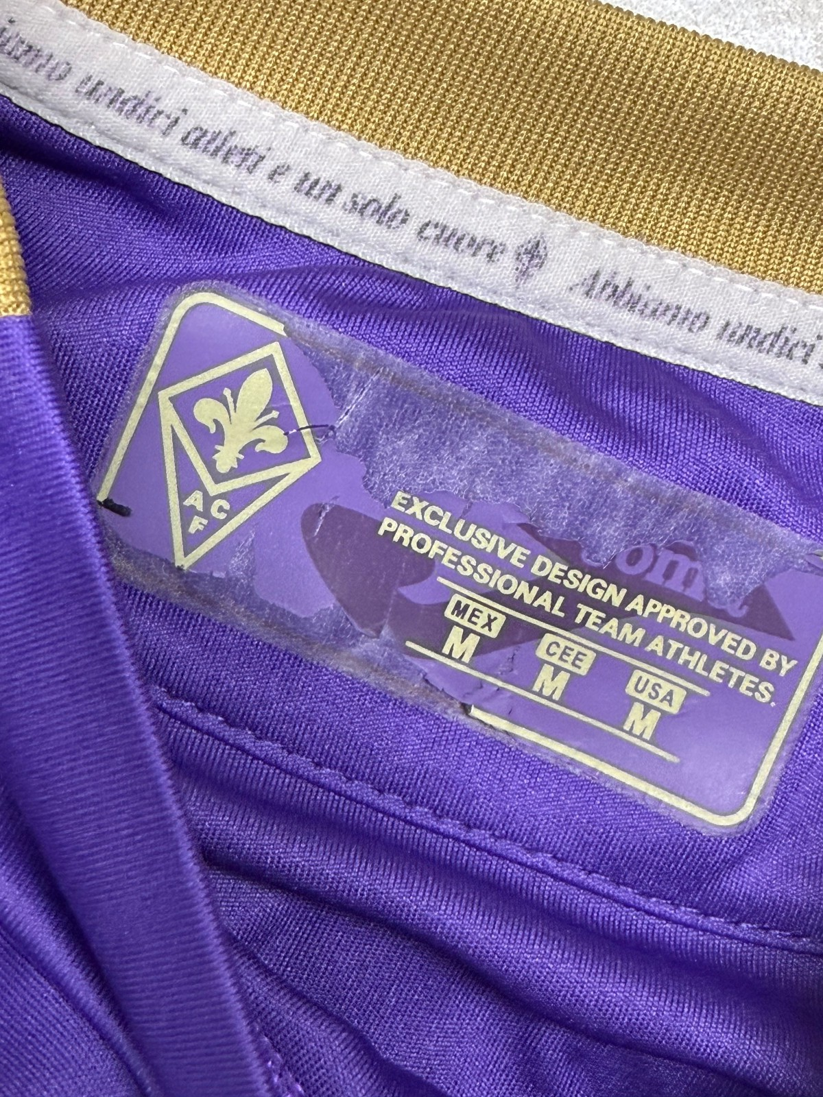 Maglia Fiorentina 2014 2015 M SALAH 74 Joma Home Serie A Viola