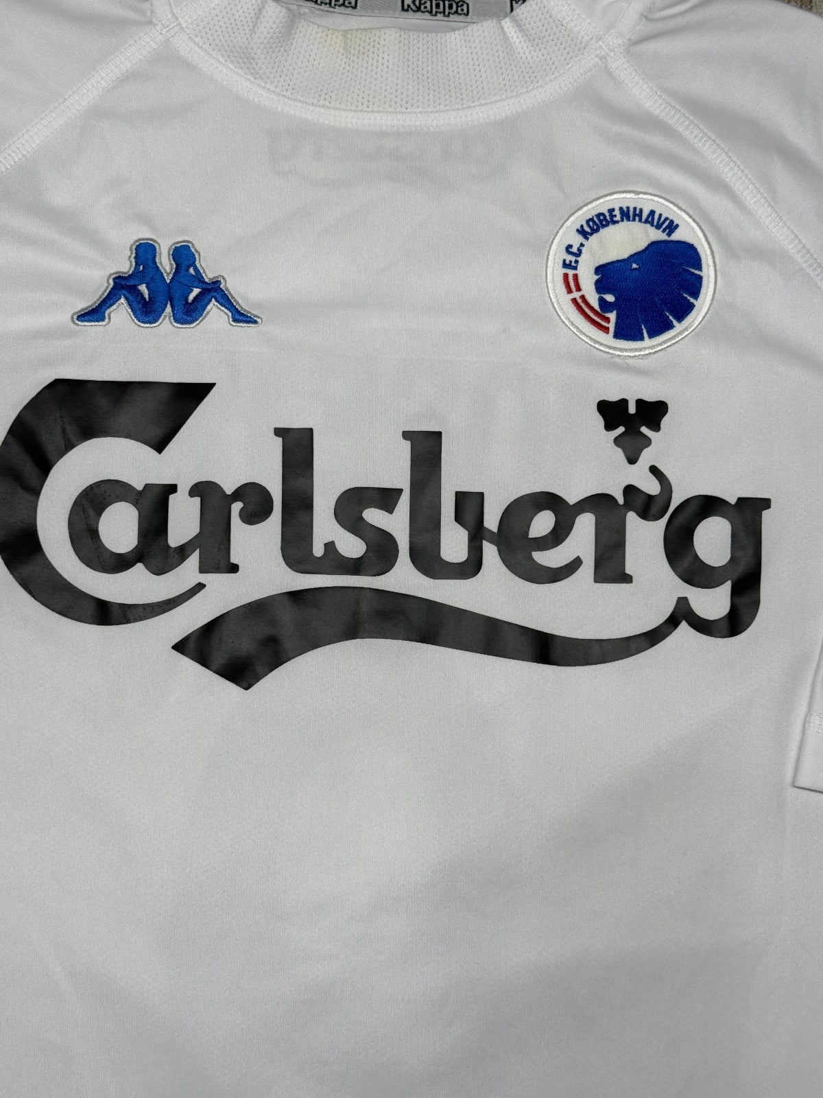 maglia calcio vintage Kappa Kobenhaven Copenaghen Carlsberg HOSETH 2004 2005 L