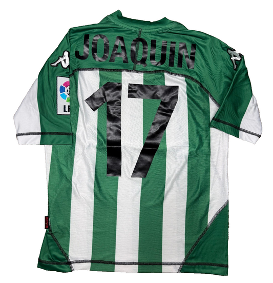 maglia calcio vintage Betis Sevilla Siviglia camiseta JOAQUIN 2004 2005 Kappa L
