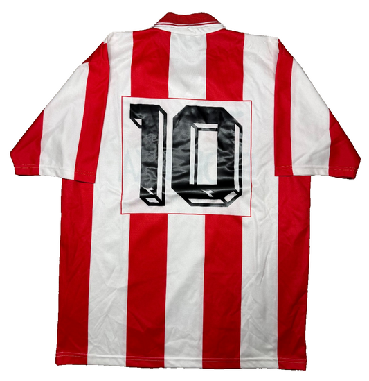 Maglia Vintage FK Crvena Zvezda Stella Rossa Diadora Beobanka N°10 Home Anni 90